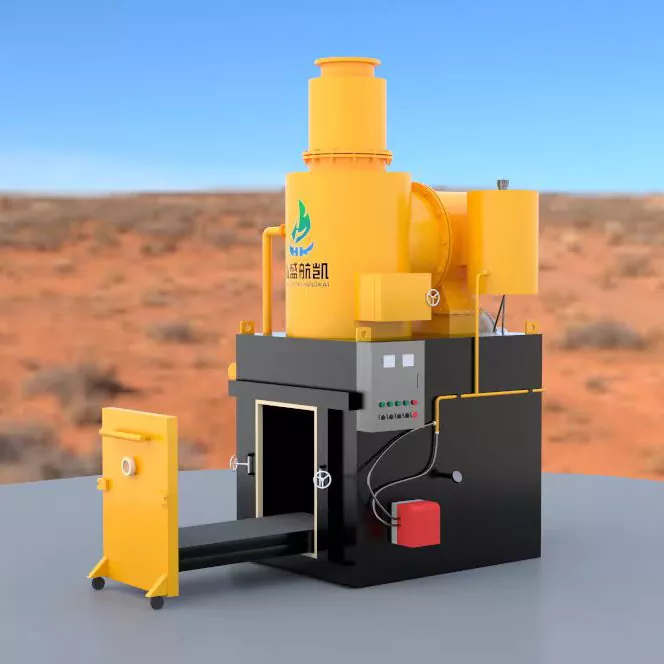 Solution d'élimination efficace et humaine: L'incinérateur de carcasse de TEP de 30 kg
